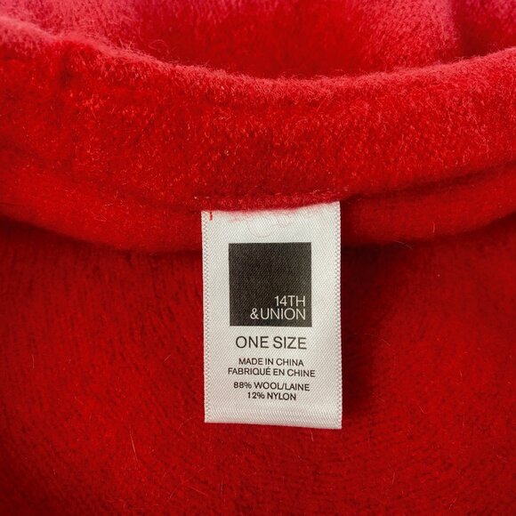 Classic Red French Beret Parisian Cap 100% Wool Blend - Picture 14 of 15